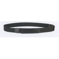 Black Unisex Webbed Adjustable Belt